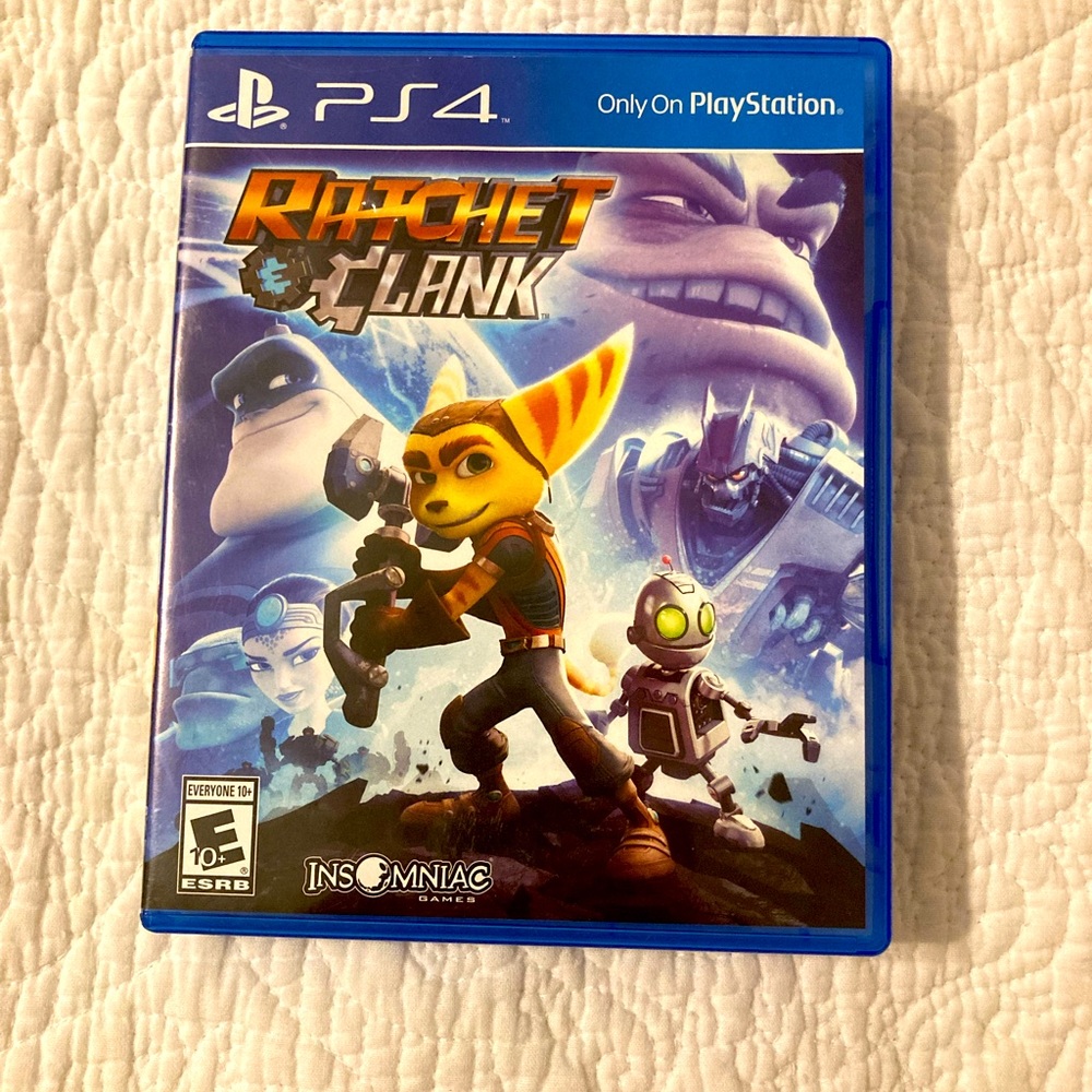 PS4 Rachet and Clank Video Game